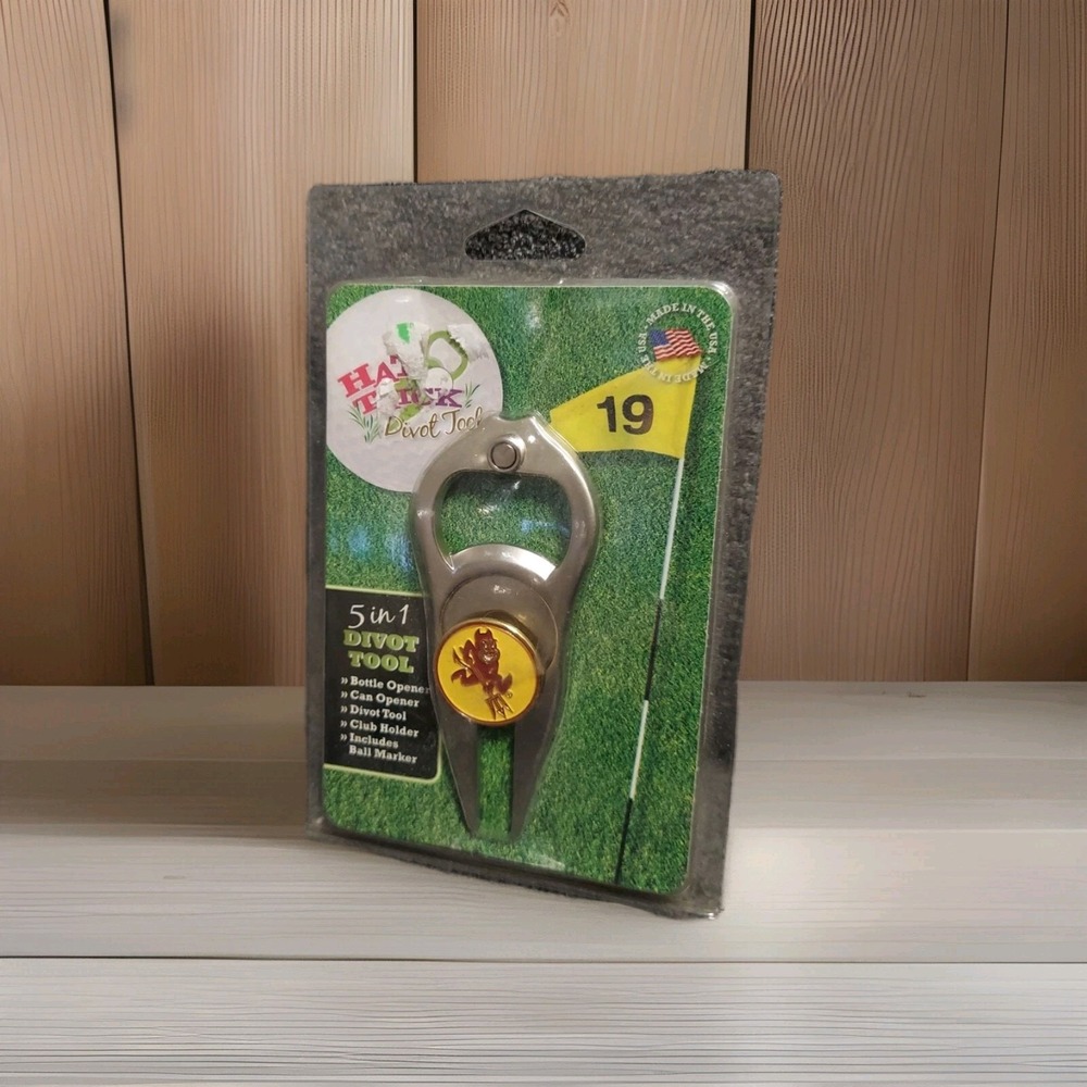 NCAA‎ Unisex Hat Trick Divot Tool Golf Arizona State University Linkswalker NWT